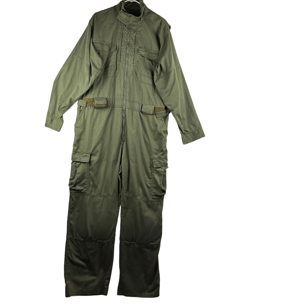 5.11 Tactical Series Coveralls Jumpsuit Men's 44 Reg Green Utility Cargo Padded